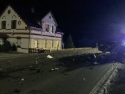 Verkehrsunfall - eingeklemmte Person