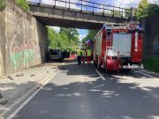 Verkehrsunfall mit eingeklemmter Person
