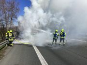 Brand LKW