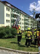 Person vermutlich noch in Wohnung