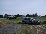 Verkehrsunfall mit auslaufenden Betriebsmittel