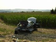 Verkehrsunfall mit auslaufenden Betriebsmittel