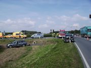 Verkehrsunfall mit auslaufenden Betriebsmittel