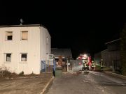 Brand Produktionsgebäude