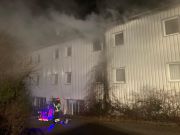 Brand Produktionsgebäude