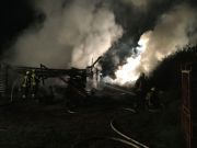 Vollbrand Schuppen
