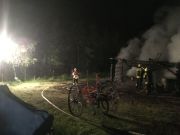 Vollbrand Schuppen