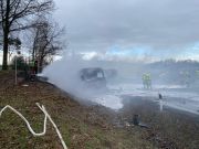 Brand LKW