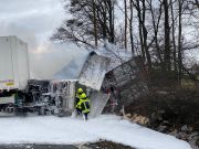 Brand LKW