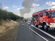 Brand LKW