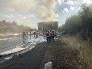 Brand LKW